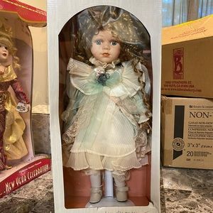 Porcelain Collectible Doll 2000